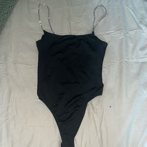Hello Molly Diamond Strap Bodysuit